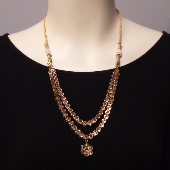 🎉HP🎉 Vintage Flower Bridal Boho Luxury Necklace - Picture 12 of 12